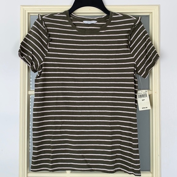 Lucky Brand Tops - Lucky Brand Short Sleeved Striped Shirt Size Small